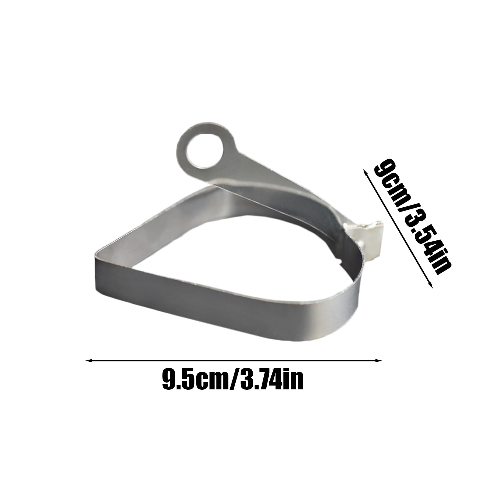 Zibeem Molde De Huevos para Sartén - Molde para Huevos En Forma De Corazón De Acero Inoxidable con Mango | Accesorios De Cocina para Desayuno Muffins Tortillas Crepes Sándwiches | Parrilla Y Sartén