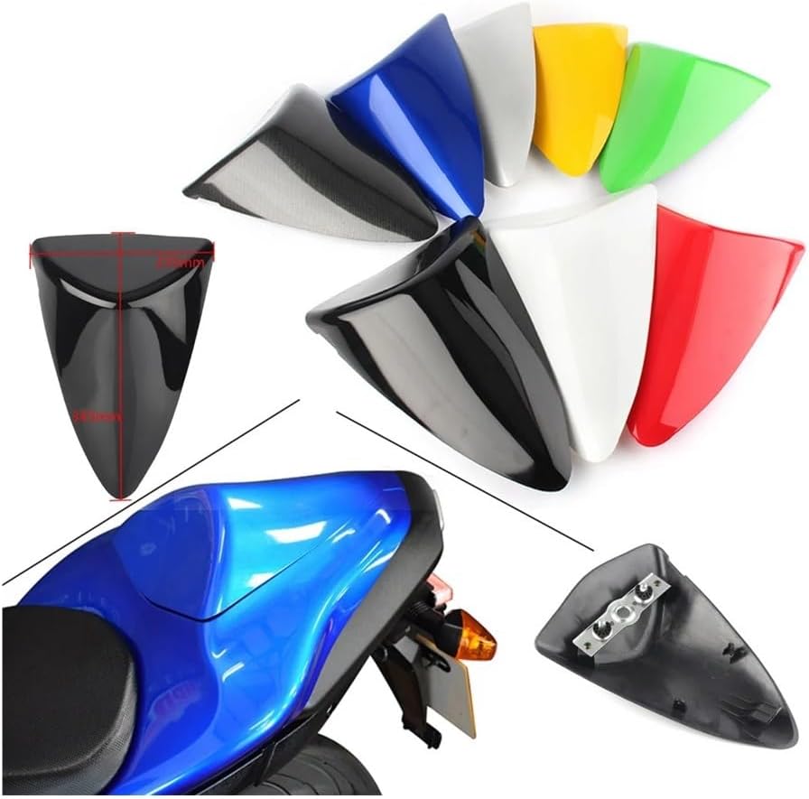 画像のもの シートフェアリングカバー ZX-6R オートバイリアパッセンジャーカウル