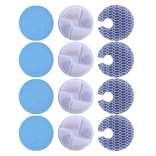 Set 4 filtros para fuente de agua para gatos