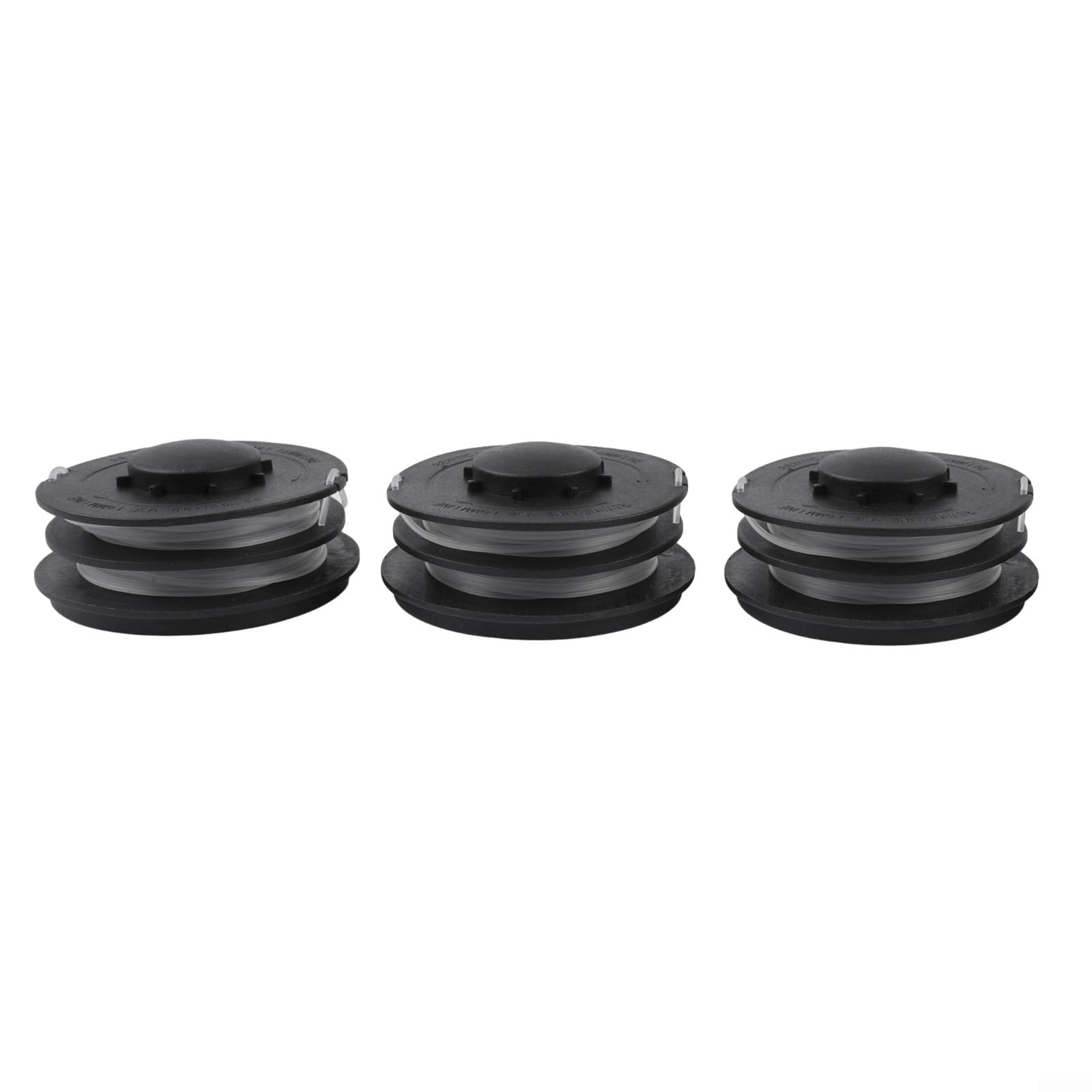 FUBESK Carretes de doble hilo para recortadora de césped – Bobina de repuesto de doble línea para ALDI, compatible con PWR400DGTA, PWR550GT (15 piezas)