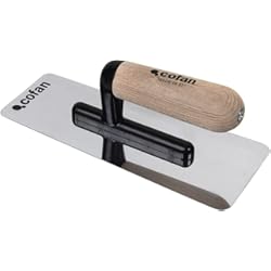 Microcemento Sobre Madera Llana para construcción | Fabricada en Acero Inox. Pulido Antiquemaduras con Mango de Madera