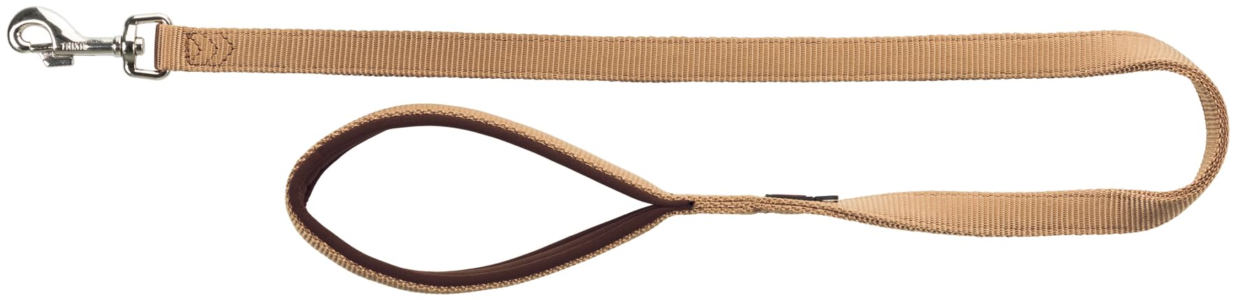 Trixie Premium Extra Strong Dog Leash with Padded Hand Loop, XS-S Dogs, 10 kg or Less (Chihuahua, Toy Poodle, Shih Tzu, Pug), 3.93ft /15mm (X-S, Caramel) (B07KQRFFC1) Amazon Price History, Amazon Price Tracker