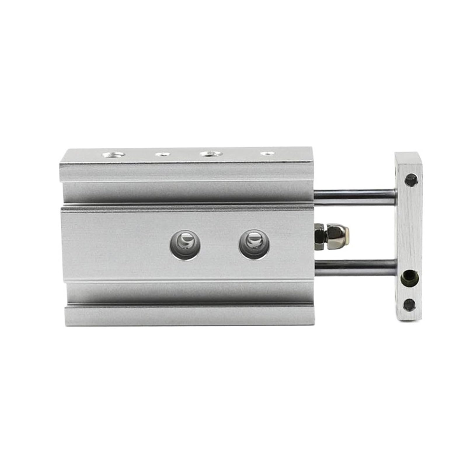 Cylindre TR25 double tige pneumatique course 50mm vérin double effet