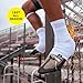 SLEEFS Solid Football Spats Cleat Covers – Compression Cleat Covers for Football Drip, Turf Protection & Style (White 2 Pack, L/XL)