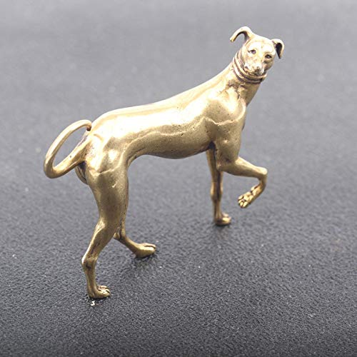 十二支犬 銅製 装飾品 工芸品 美術品 置物 Amazon.co.jp: 銅製の中国の十二支の動物の犬の像の小さな装飾品、真鍮