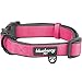 Blueberry Pet 6 Colors Soft & Comfy Made Well Classic Neoprene Padded Dog Collar, Muted Red-Violet, Medium, Neck 14.5"-20", Adjustable Collars for Dogs