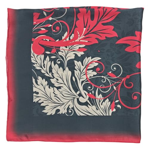 Image of Satin Silk Small Square Scarf for Women, Printed Soft and Comfy Neck Head Tie Scarf Bandana
