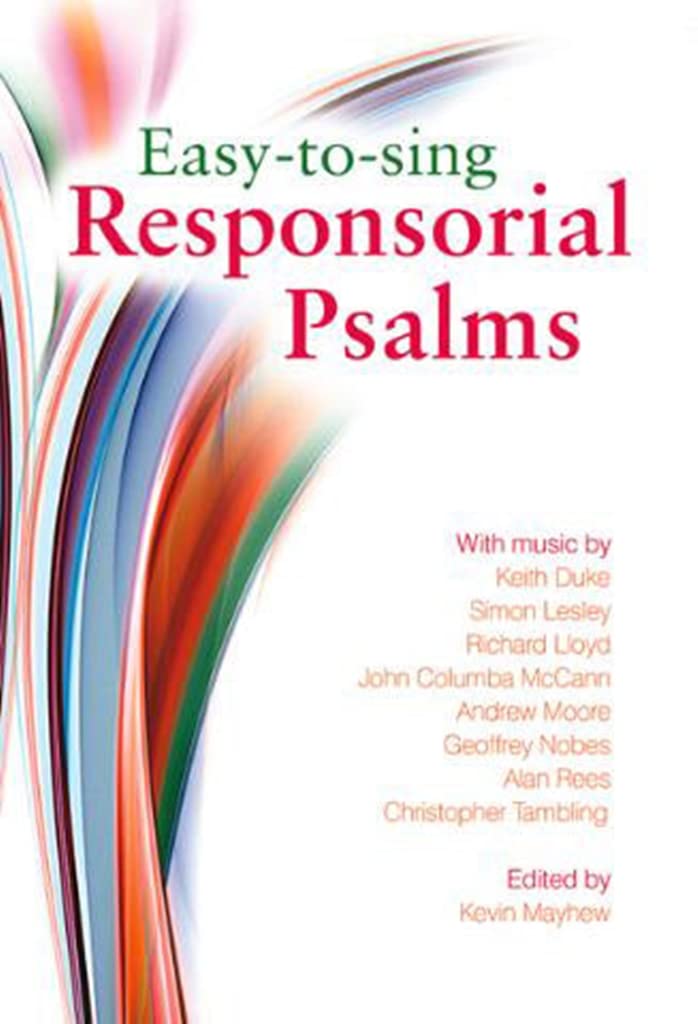 Psaumes responsoriaux pour chorale mixte avec partition orgue et piano