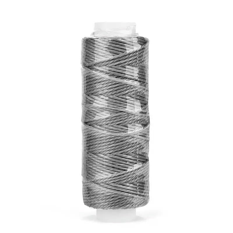 Hilo de Coser，Hilo de poliéster Hilo de Coser, cordón de Hilo Encerado de Cuero de 0,65 mm(22)