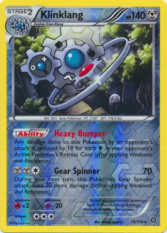 Pokemon - Klinklang (73/114) - XY Steam Siege
