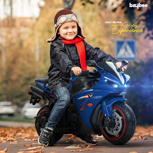 Baybee R7 Battery Operated Bike for Kids, Ride on Toy Kids Bike with