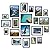 Fixwal 20 Pack Picture Frames Collage Wall Decor Wall Frame Set for Gallery Wall Decor, Hanging or Tabletop Display, Assorted Picture Frames Including 8x10, 5x7, 4x6 Family Photo Frames, Black