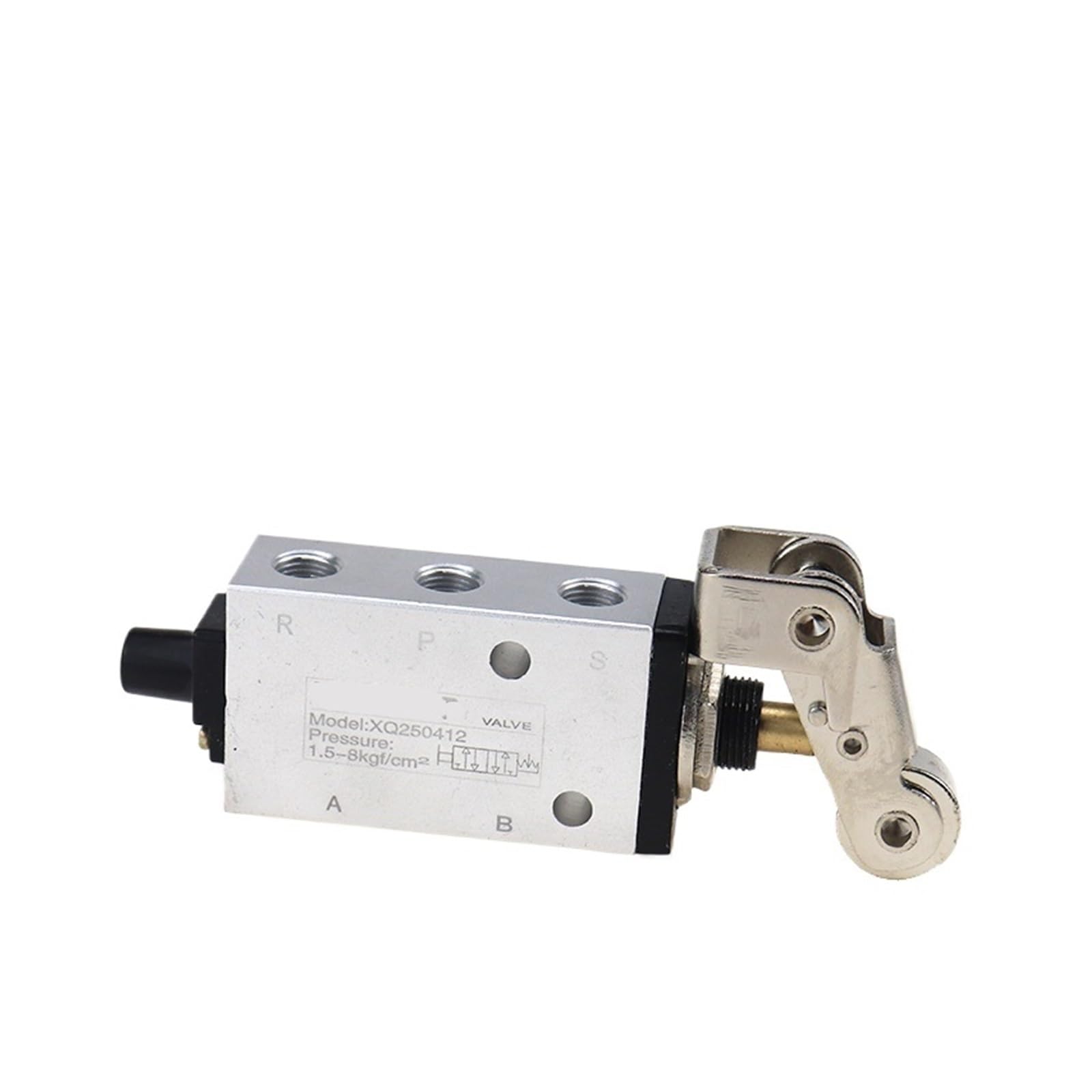 Vanne à rouleau XQ250412 anti-fuite en aluminium pour circuit pneumatique stable