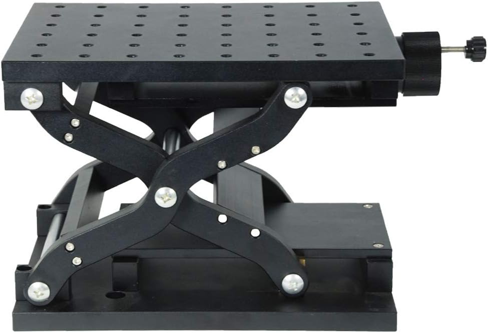 BoliOptics XYZ Manual Lift Z-Axis Microscope Stage, Bearing Tuning Sliding Platform, Travel Translation Mechanical Stage SG02201211