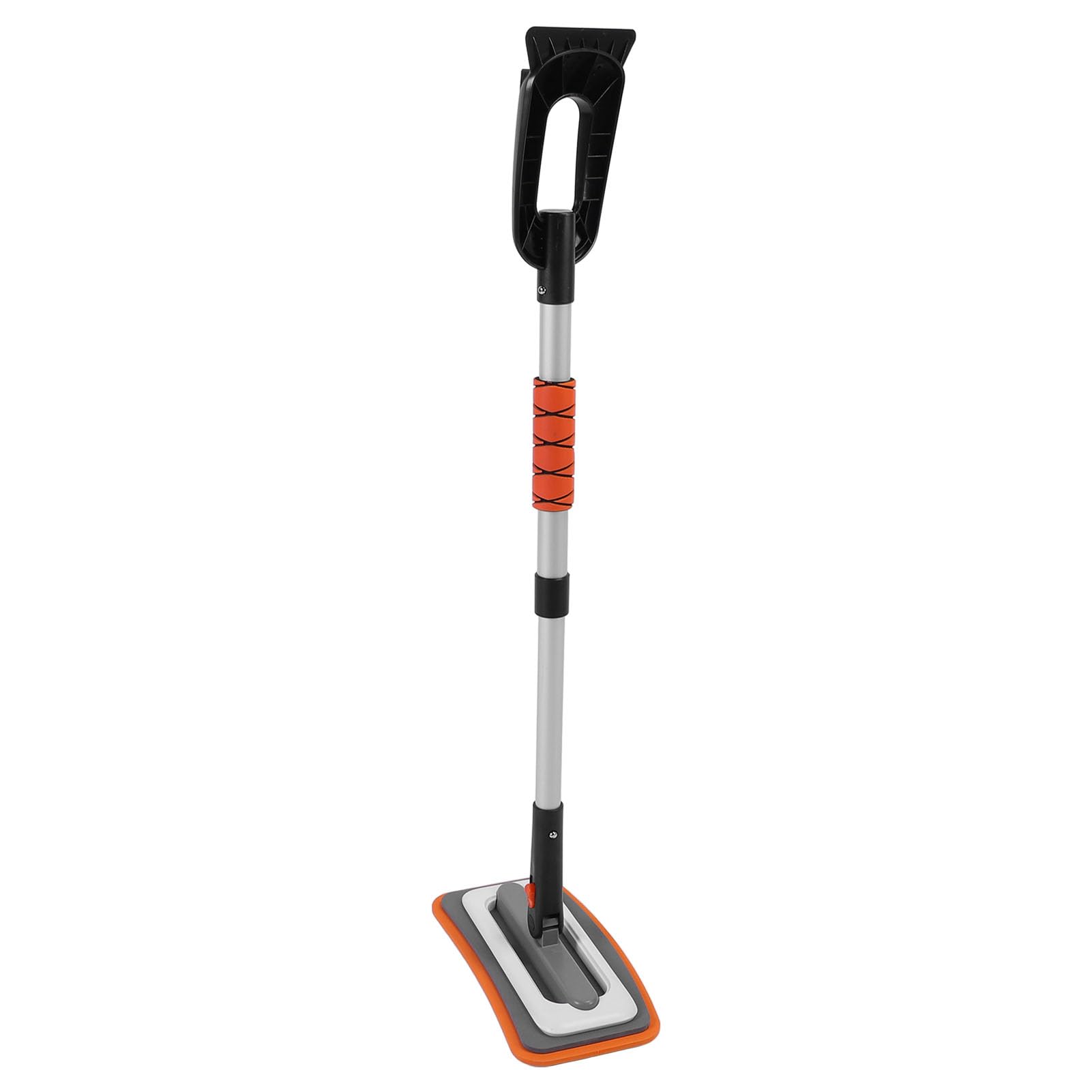 Wakects Raschietto per Ghiaccio per Parabrezza per Auto, in Lega di Alluminio, per Scopa da, con Manico Ergonomico in EVA, Design Leggero e Pieghevole, per Finestrini dell'Auto, Uso Domestico