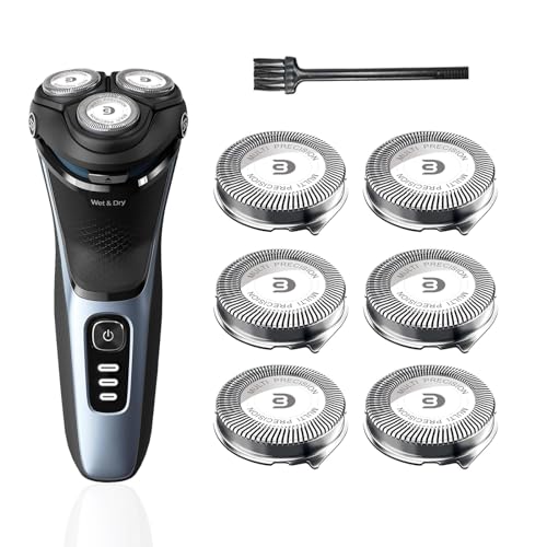 SH30 Replacement Heads Compatible with Philips Norelco Shaver Series 3000, 2000, 1000, SH30 Blades for Philips Norelco Shaver 3900, 3600, 2400