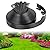 Landscape Edging Border 33 FT with 40 Spikes, 1.8" Tall No Dig Garden Edging Lawn Border, Flexible Edging for Landscaping Flower Beds Yard Pathway