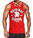 Produktbild Neverless Gladiator Sparta Fighter Original Legends Streetwear Herren Tanktop Slim Fit rot L