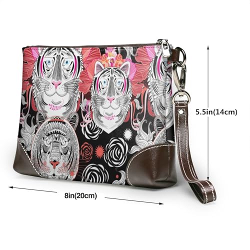 クラッチバッグ レディース 虎柄 花柄 セカンドバッグ 手持ち