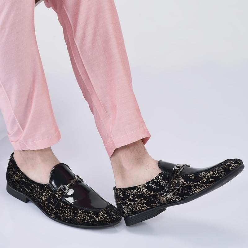 Image of FAUSTO Men Formal Pull-On Shoes