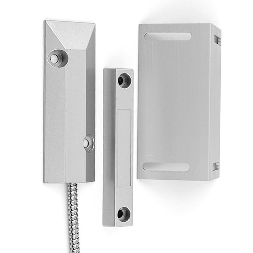 Interruptor de Puerta de Garaje, Interruptor magnético de Puerta, Alarma magnética de Puerta, Soporte de Sensor de Puerta Enrollable