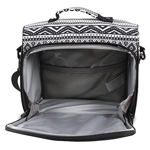 Image of J World Casey Womens Lunch Bag. Cute Insulated Lunch-Box for Teen Girls, Tribal