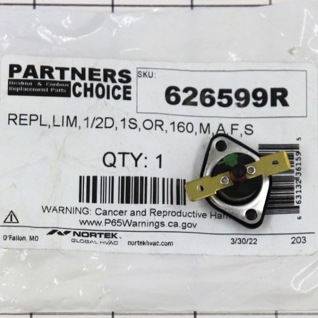 626599 Furnace Limit Switch