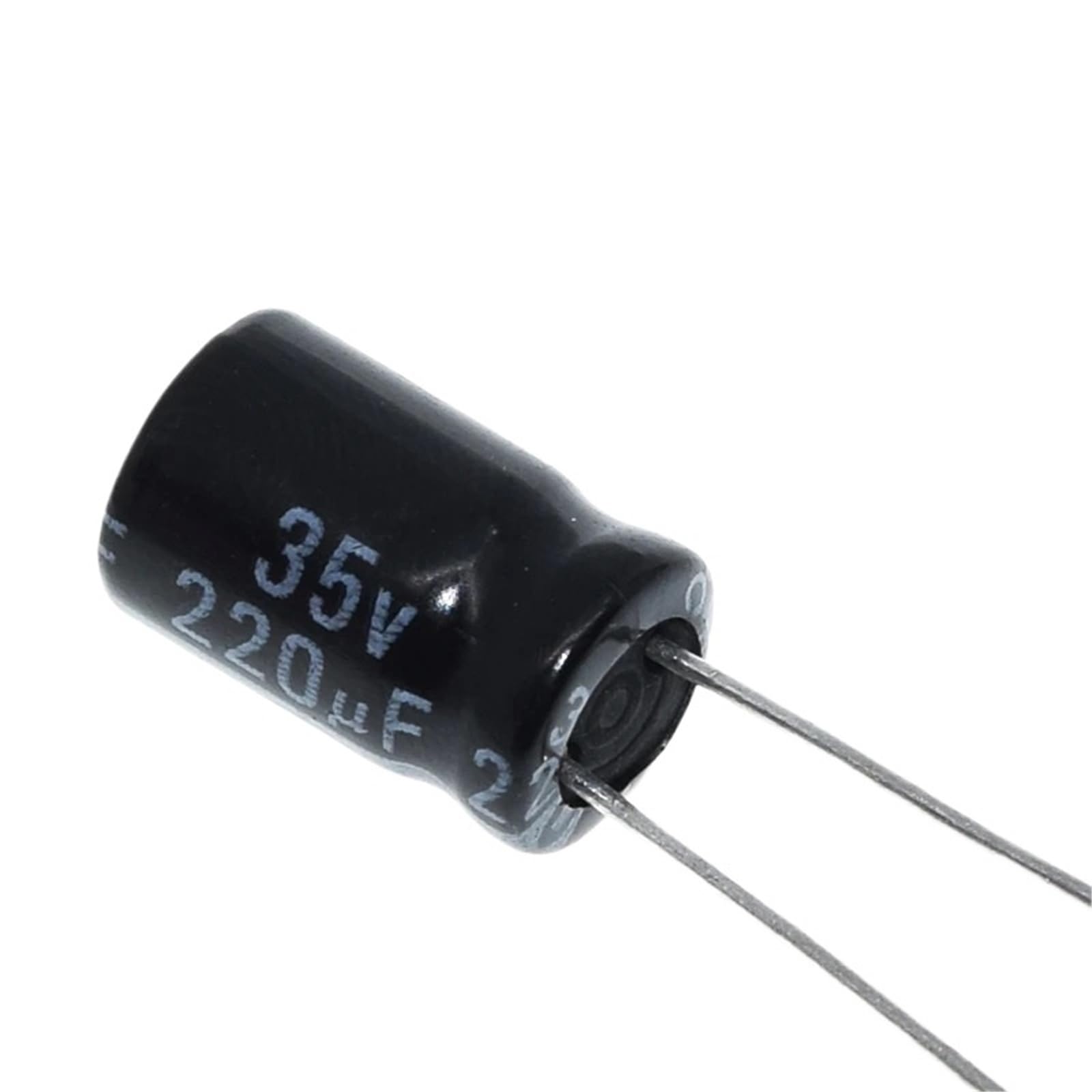 Condensateur électrolytique 35V 220UF format 8x12mm pour circuit imprimé Lot de 20 pièces