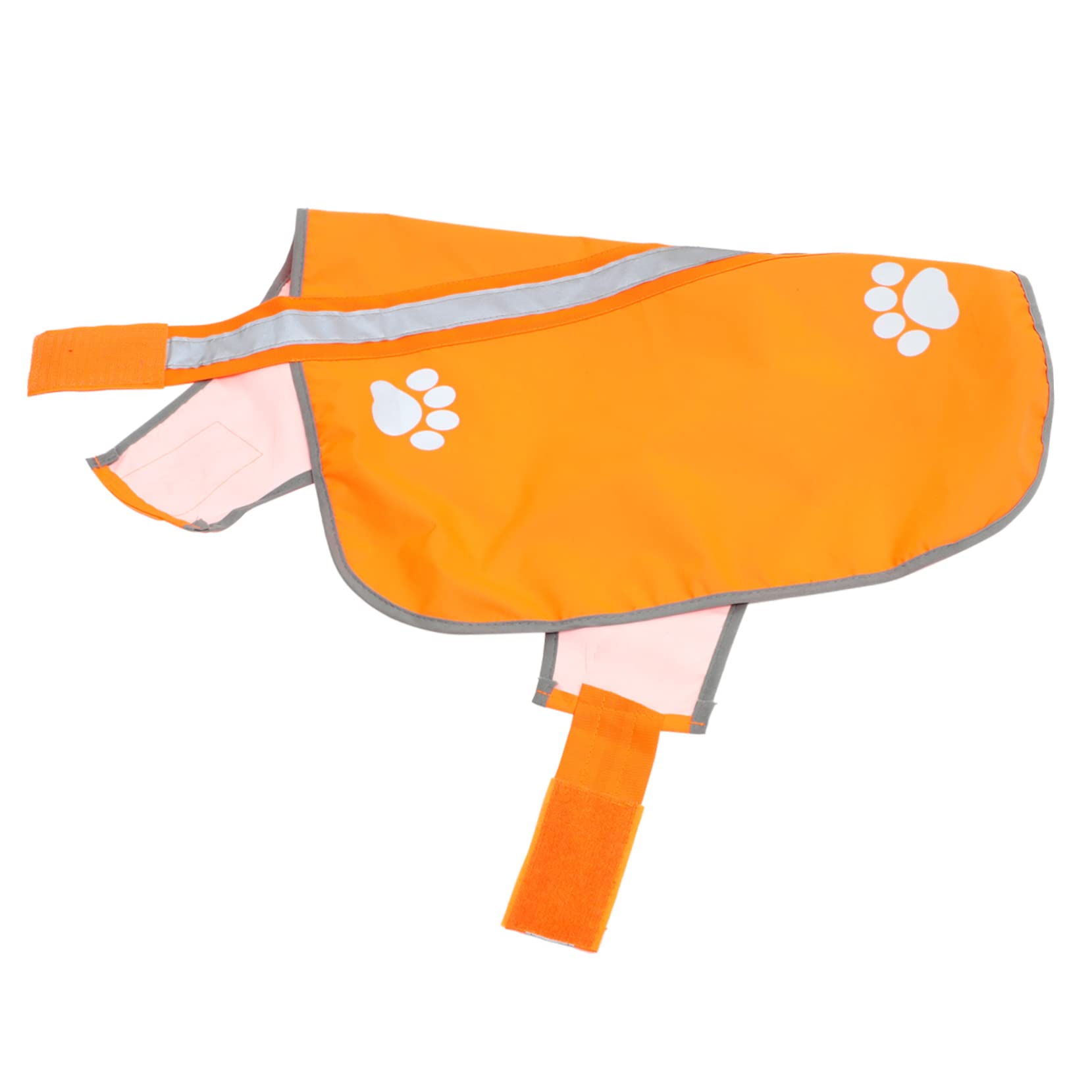 BESPORTBLE 5piezas Chaleco Reflectante para Perro Ropa De Oxford para Paseos y Senderismo Al Aire Visibilidad Fluorescente para Mascotas