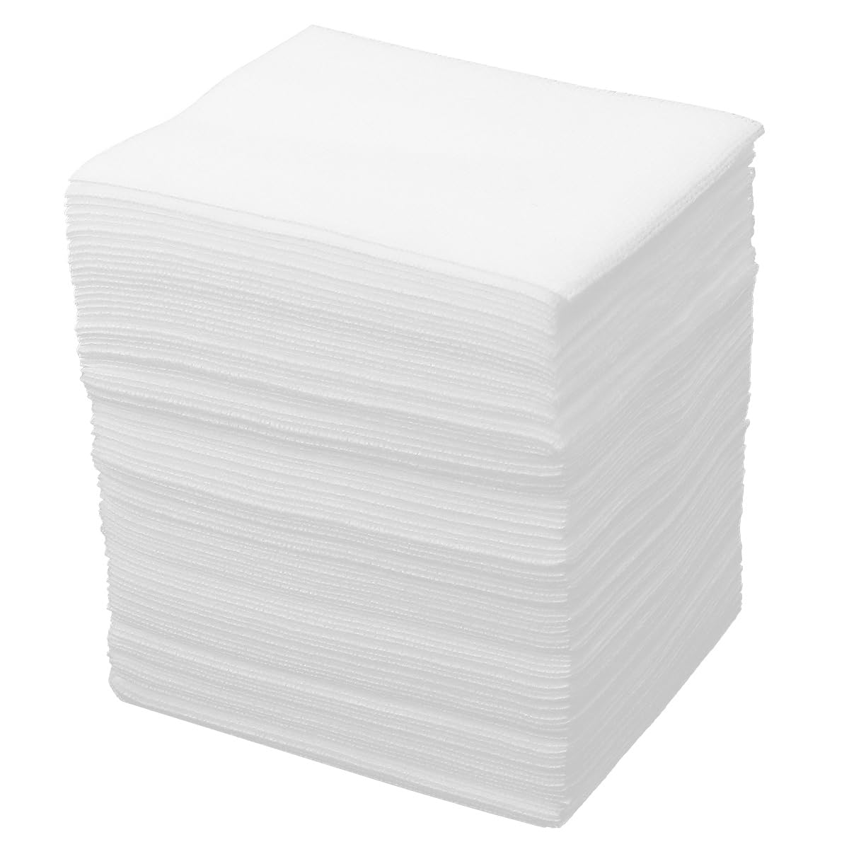 ULTECHNOVONon Woven Pads - 100 Pcs Non-Woven Facial Cotton - Sponges Care Dressing Pads (Folded Size 10x10cm, Unfold Size 20x20cm)