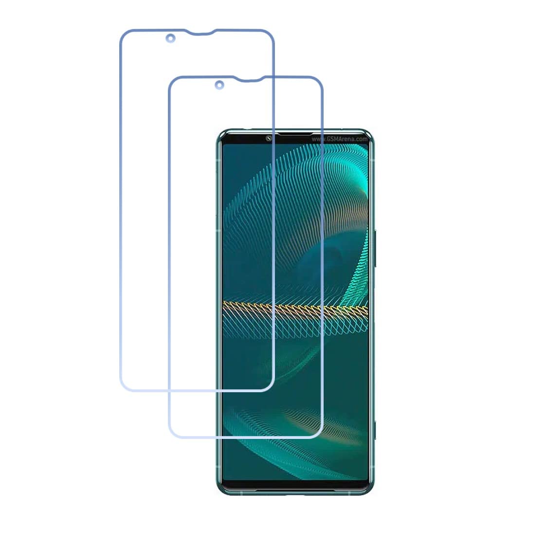 DVTECH� (Pack of 02 Ceramic Matte Unbreakable Screen protector for Sony Xperia 5 III (Not a Tempered glass) (B09TXXM84G) Amazon Price History, Amazon Price Tracker