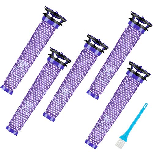 5 Pack Filters Replacements for Dyson V6 V7 V8 DC58 DC59 DC61 DC62
