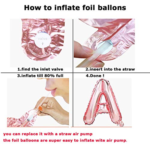 Taco Bout Love Balloon,Rose Gold Taco Bout Love Banner Party Decor For Mexican Fiesta Themed Bridal Shower Bachelorette Wedding Engagement Anniversary Party Decorations Supplies #TOP4