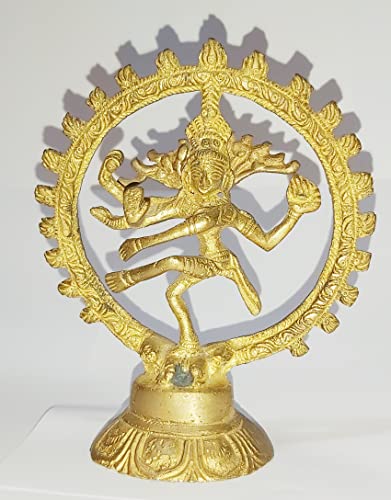 Estatua de Latón Lord Shiva Natraj para Decoración miniatura 3