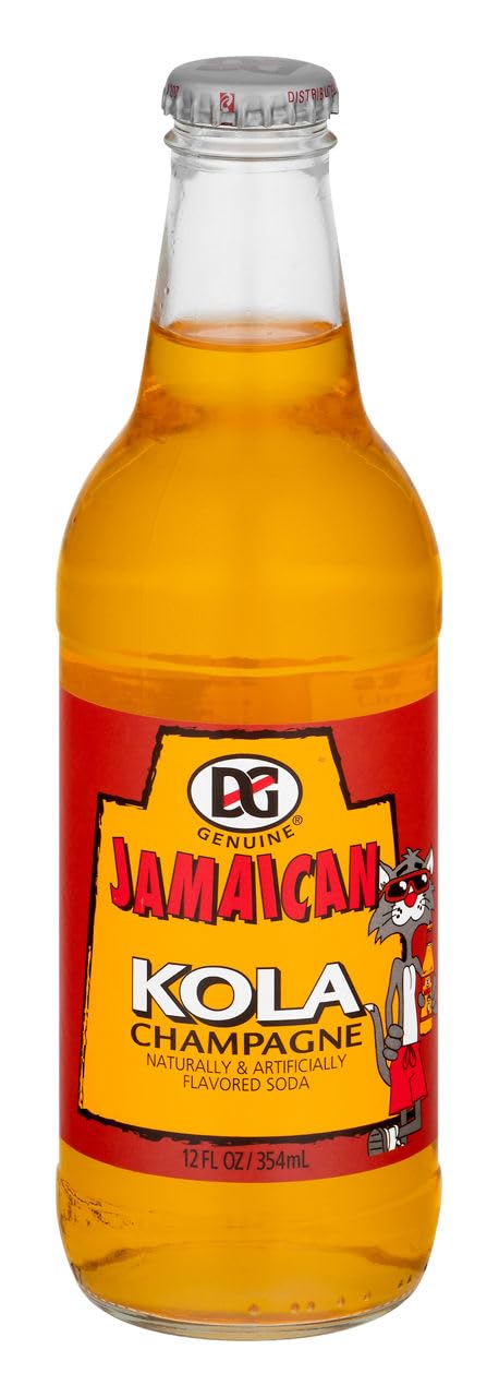 D&G Genuine, Jamaican Kola Champagne Soda, 12 Fl Oz