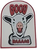 Funny Cornhole Patch Good Baaaag PVC Patch for Cornhole Bags/Backpacks/Clothing When When Playing Bag toss Good Bag is Heard Often This Patch is Fun Fashionable AIRMAIL GRANDBAG Award Gift