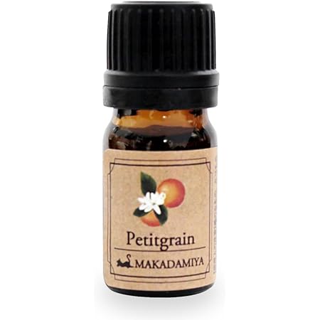 Amazon プチグレン5ml 天然100 植物性 エッセンシャルオイル 精油 アロマオイル アロママッサージ Aroma Petitgrain マカダミ屋 エッセンシャルオイル