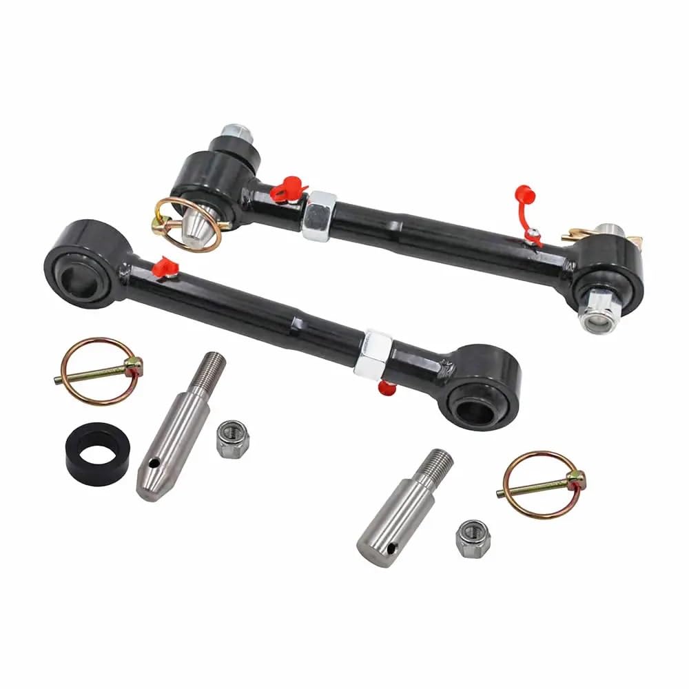 Łącznik Stabilizatora Przód Tył Pasuje do Jeep Wrangler Unlimited JK 2007-2018 regulowany przedni stabilizator JKS #2034 2.5 "- 6" podnośnika