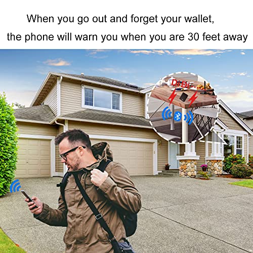 Anti-Lost Mens Bluetooth Wallet Trackable Wallet for Men Minimalist Slim thin Tracker & Finder credit card Gift Box2