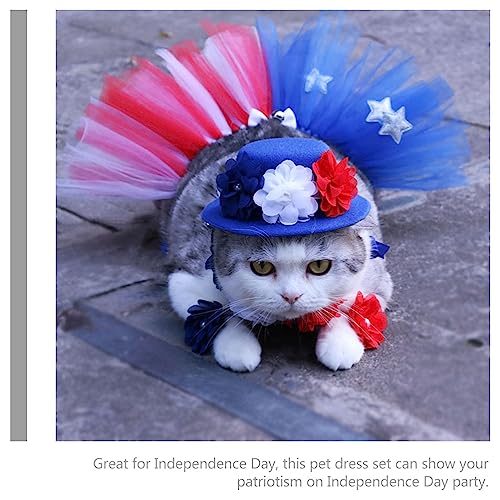 Disfraz Independence Day para perros y gatos pequeños miniatura 5
