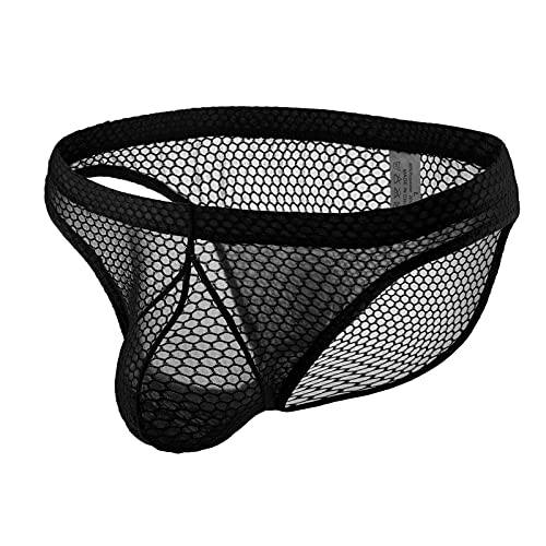 Voberry Heren Tanga 4 stuks sexy onderbroek ademend herenondergoed strings sexy herenmode boxershorts mesh ondergoed… - Afbeelding 4