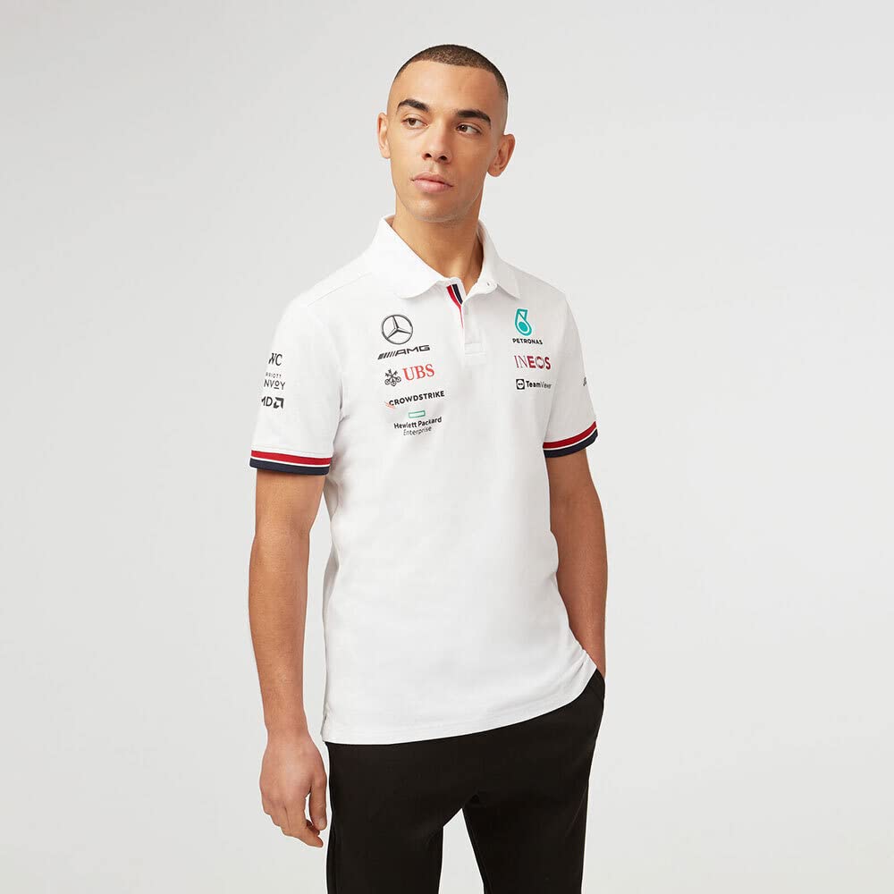 MERCEDES AMG PETRONAS Formula One Team - Offizielle Formel 1 Merchandise Kollektion - 2022 Team Polo