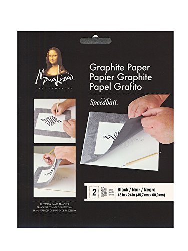 Mona Lisa Graphite Paper Black [Pack Of 4](Pk4-0010749)