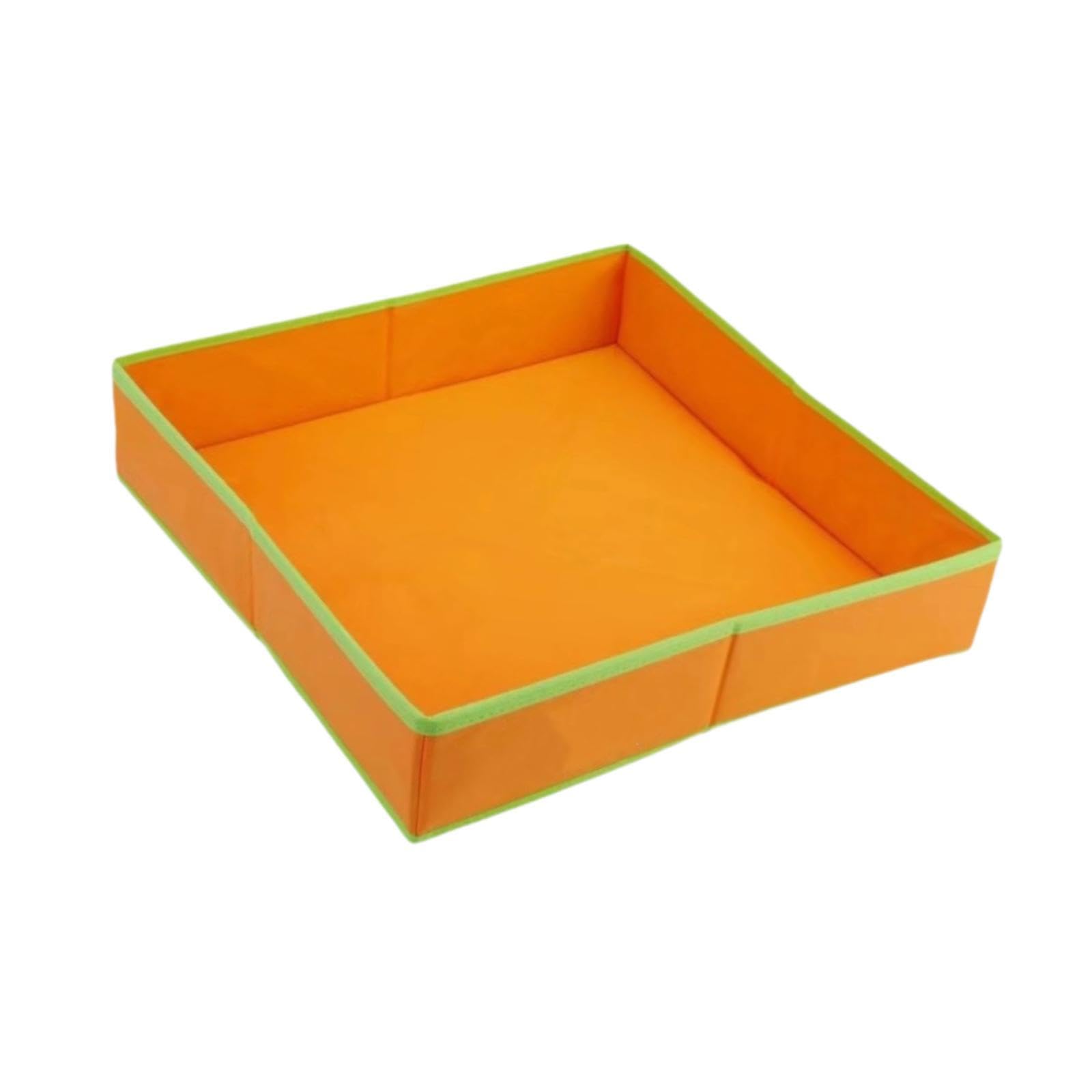 JunZheHub Sand Tray, Portable Sensory Play Tray Made of Non-woven, Fun Toy for Outdoor And Classroom Use, 50x50x9cm