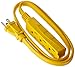 Woods 0863 3-Outlet Extension Cord with Power Tap, 3-Foot, Yellow