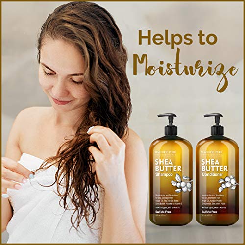 Majestic Pure Shampoo and Conditioner (Shea Butter)