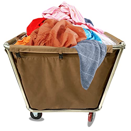 Panier à linge à roulettes robuste pour déplacer les charges lourdes