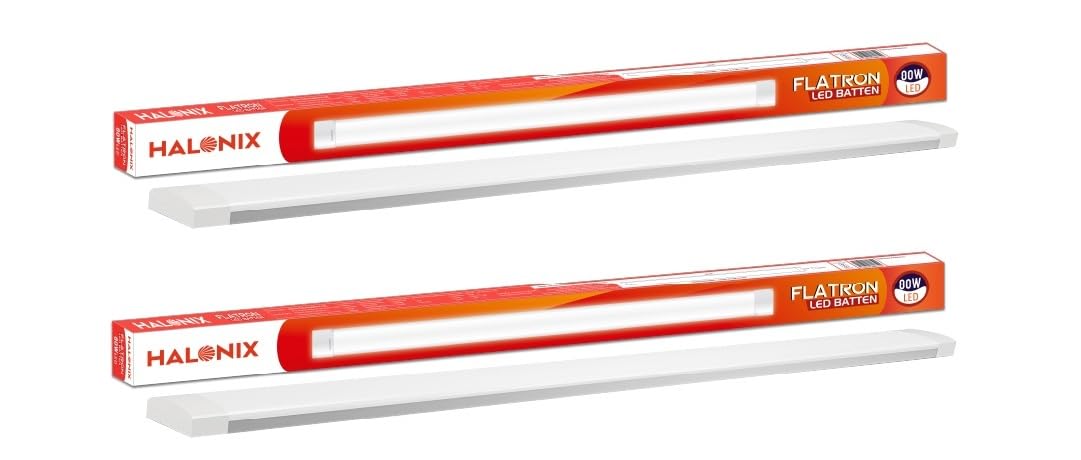 Halonix LED Batten Lights - 4 Pack Cool White -32 Halonix LED Batten Lights - 4 Pack Cool White -32