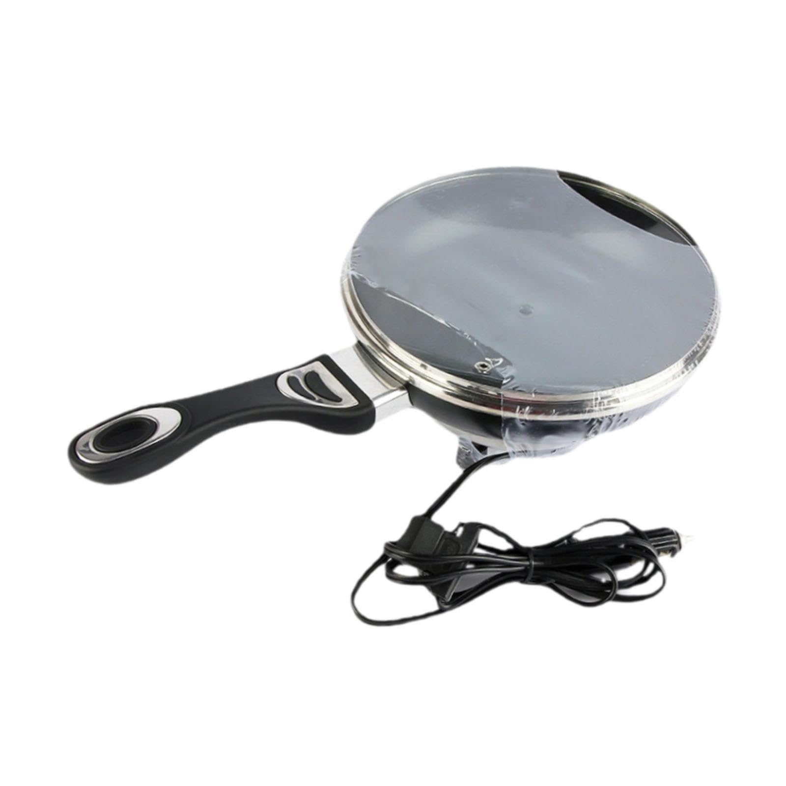 Sartén eléctrica multiusos para coche, picnic, viajes, 12 V, 150 W, 17 x 21 x 10 cm