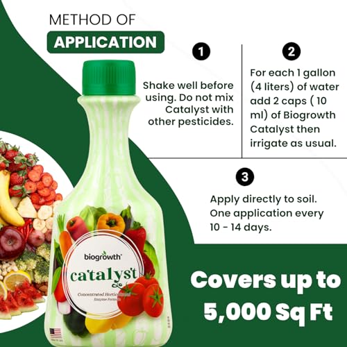 Biogrowth Catalyst Fertilizante Líquido Orgánico 285g miniatura 4